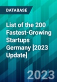 List of the 200 Fastest-Growing Startups Germany [2023 Update]- Product Image